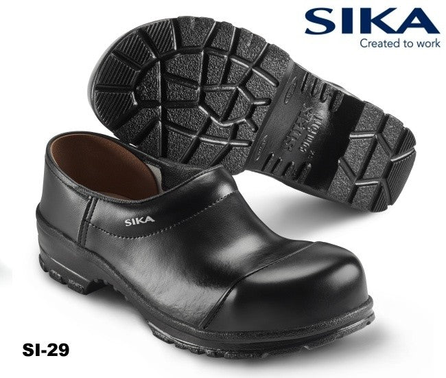 SIKA Clogs 29 COMFORT S3 L schwarz geschlossener Berufs-Clog