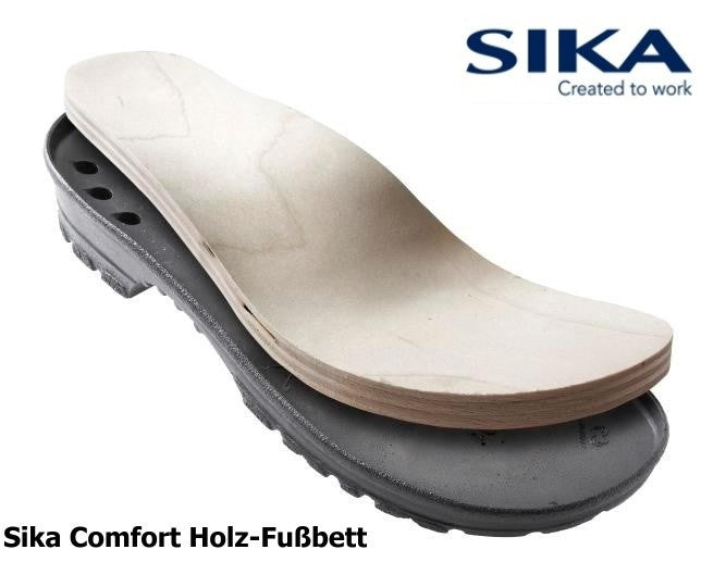 SIKA Clog 125 COMFORT OB - Berufsclog geschlossen weiß oder schwarz