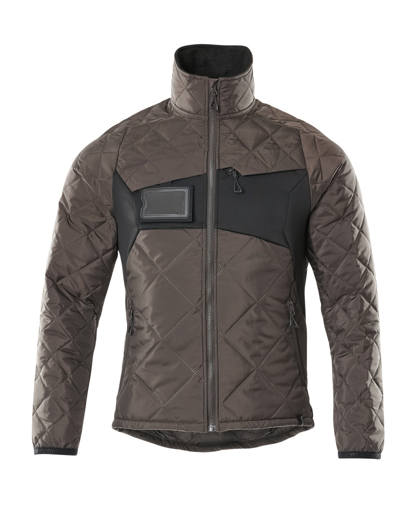 MASCOT Thermojacke 18015-318 – Dunkelanthrazit/Schwarz