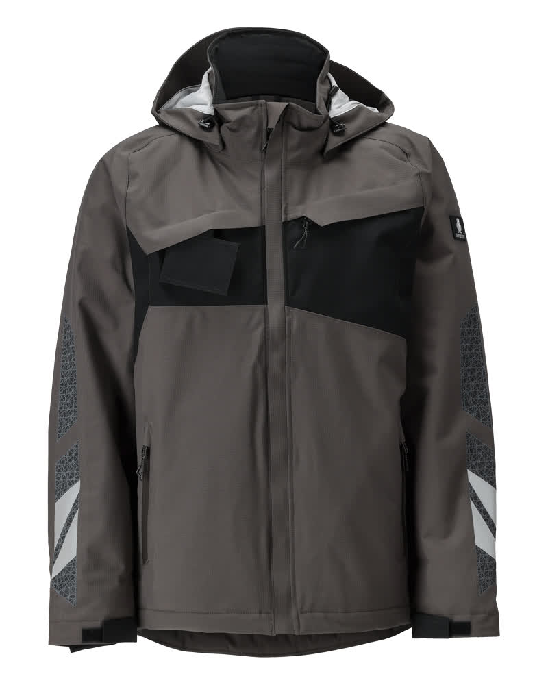 MASCOT Winterjacke 18035-249 – Dunkelanthrazit/Schwarz