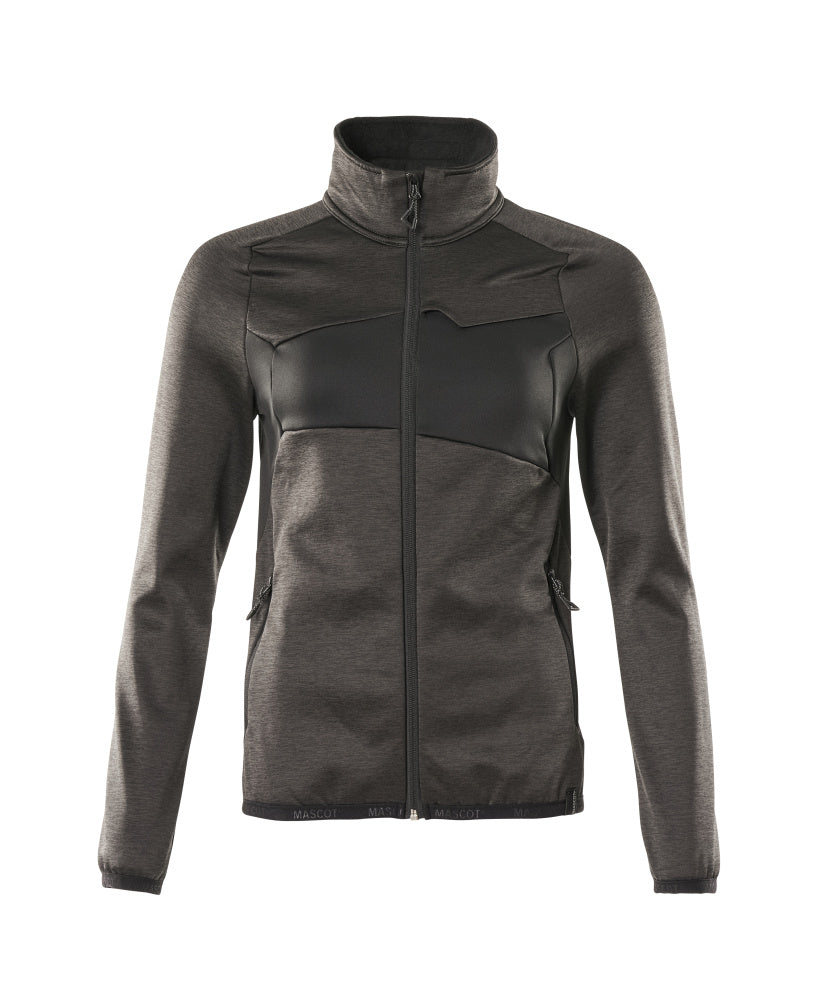 MASCOT Fleecejacke 18153-316 – Dunkelanthrazit/Schwarz