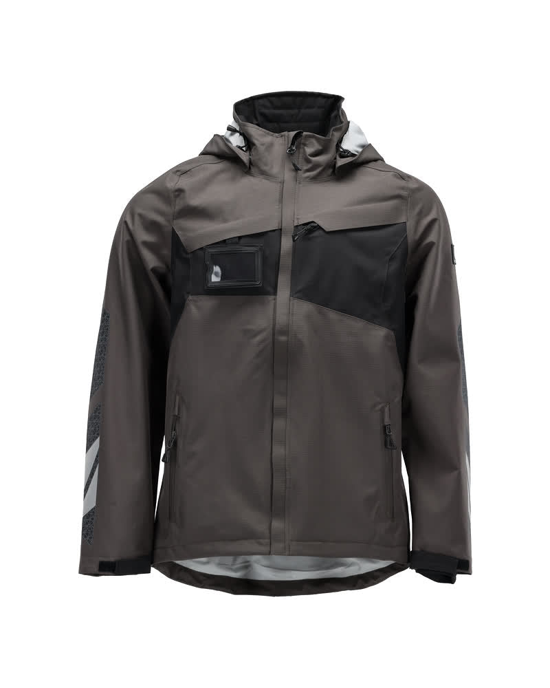 MASCOT Hardshelljacke 18301-231 – Dunkelanthrazit/Schwarz