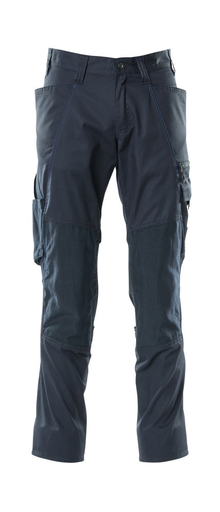 MASCOT Hose mit Knietaschen 18379-230, Farbe Schwarzblau