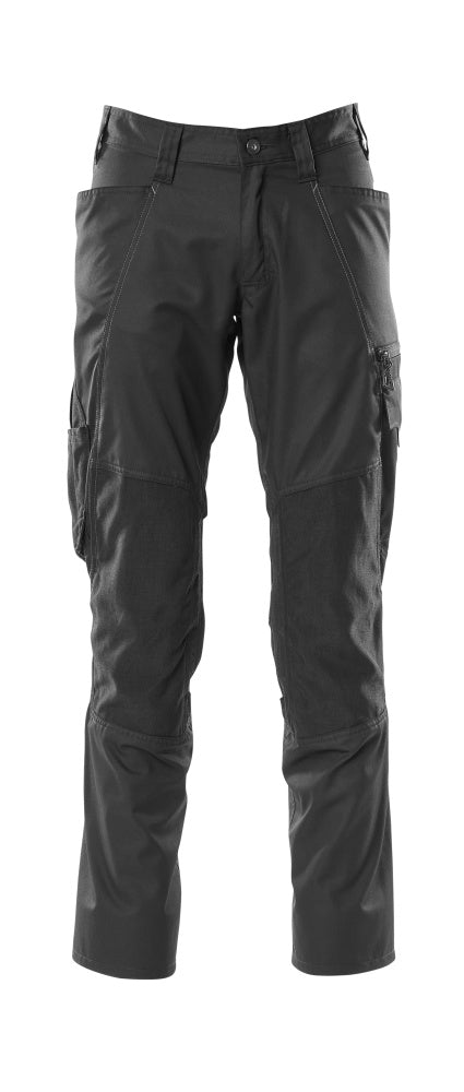 MASCOT Hose mit Knietaschen 18379-230, Farbe Schwarz