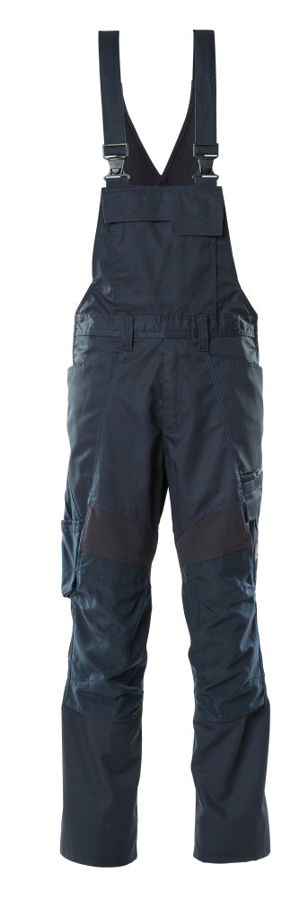 MASCOT Latzhose mit Knietaschen 18569-442 – Schwarzblau