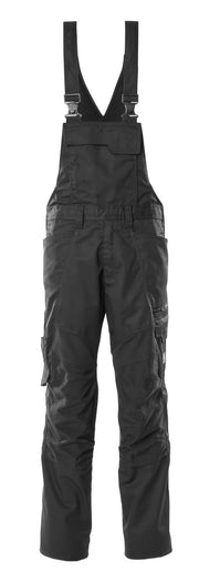 MASCOT Latzhose mit Knietaschen 18569-442 – Schwarz