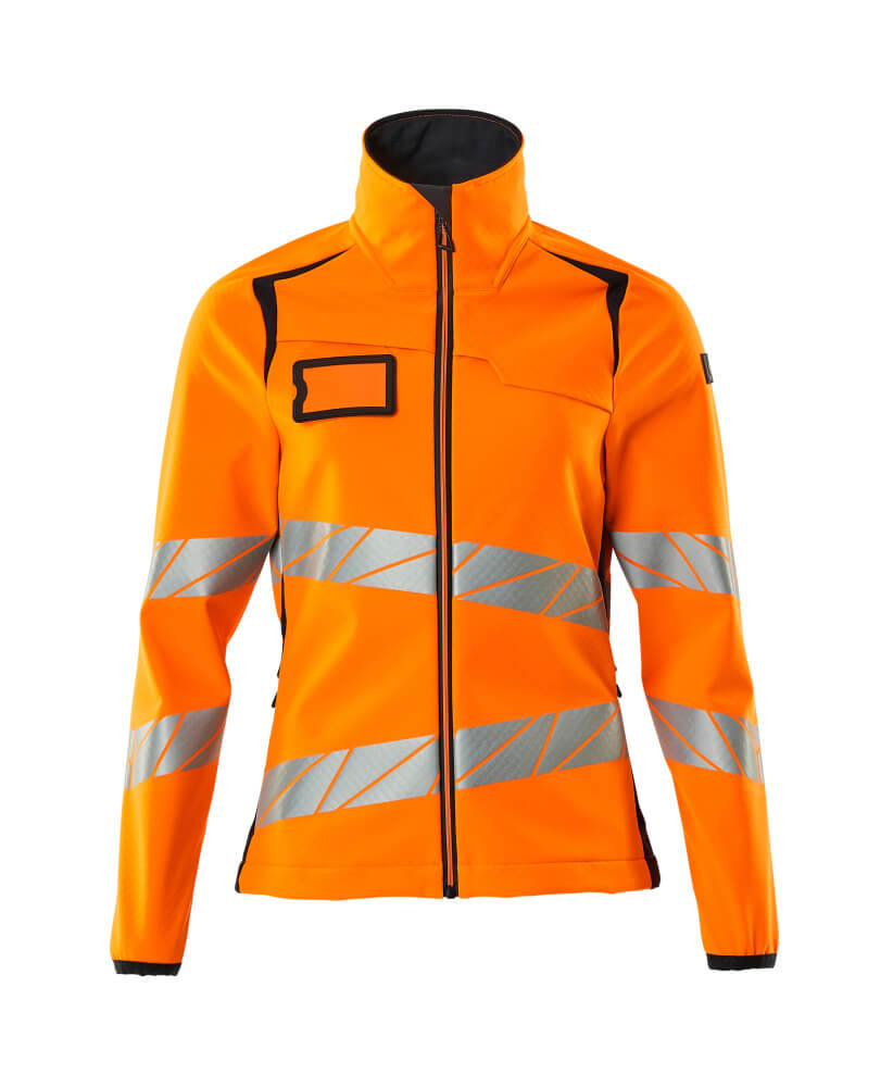 MASCOT Softshelljacke 19012-143, Farbe Hi-vis Orange/Schwarzblau