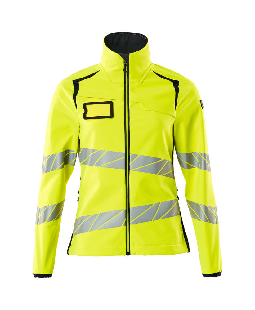 MASCOT Softshelljacke 19012-143, Farbe Hi-vis Gelb/Schwarzblau