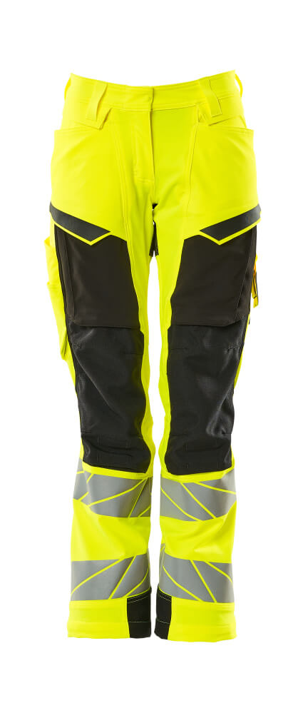 MASCOT Hose mit Knietaschen 19078-511 – Hi-vis Gelb/Schwarz