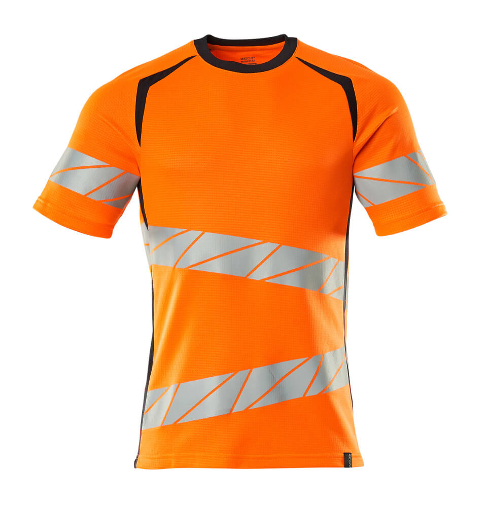MASCOT T-Shirt 19082-771, Farbe Hi-vis Orange/Schwarzblau