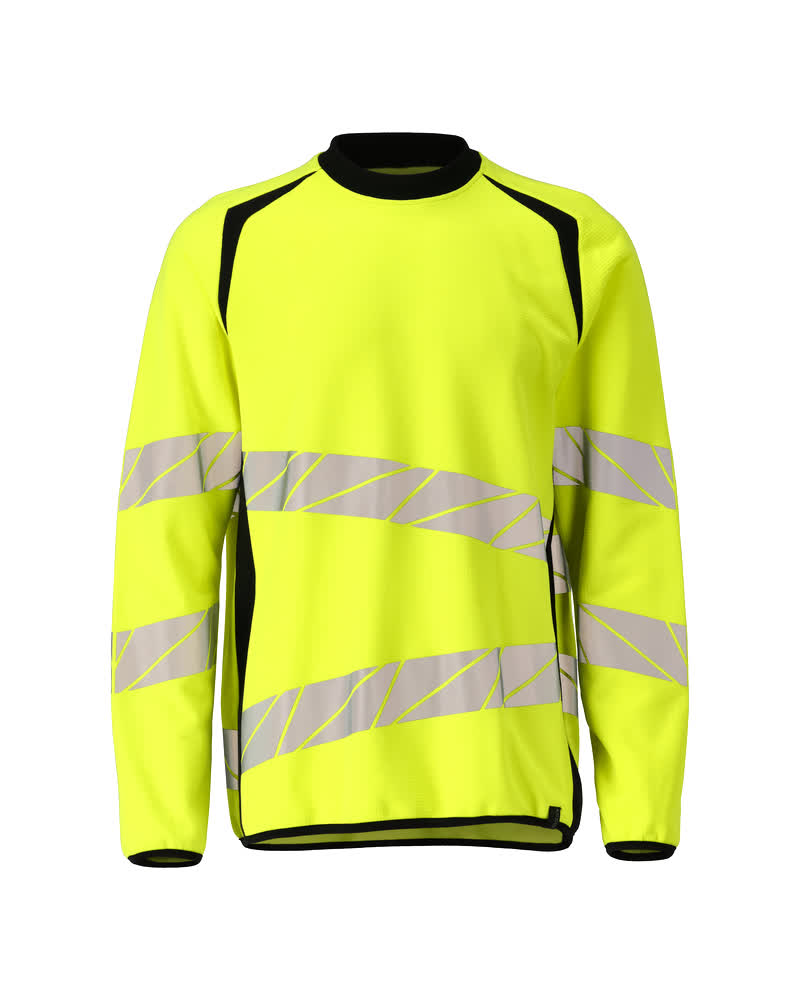 MASCOT Sweatshirt 19084-781, Farbe Hi-vis Gelb/Schwarz