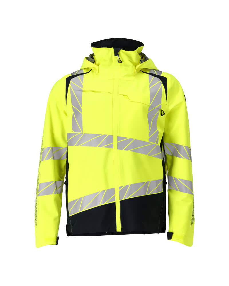MASCOT Hardshelljacke 19301-231, Farbe Hi-vis Gelb/Schwarzblau