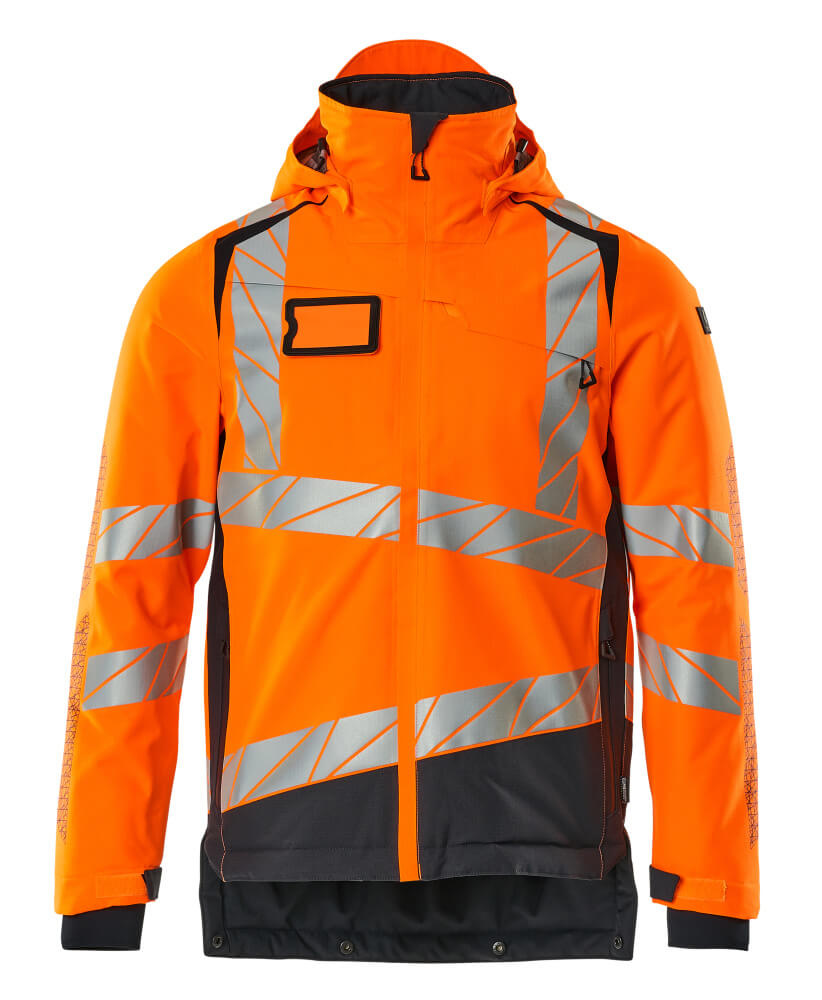 MASCOT Winterjacke 19335-231, Farbe Hi-vis Orange/Schwarzblau