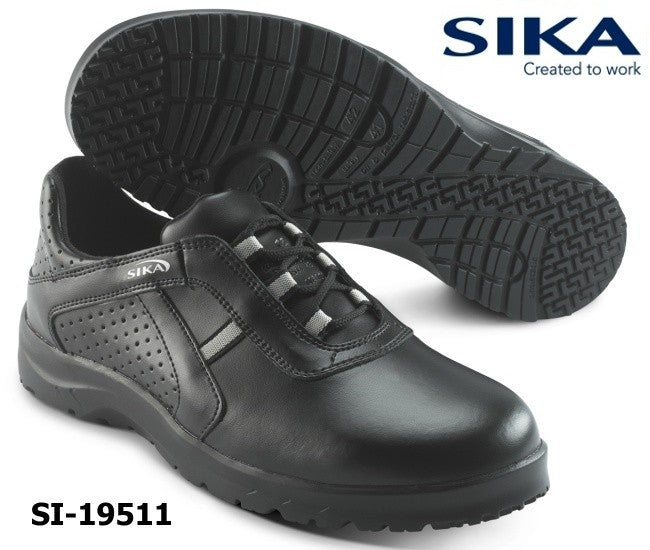 SIKA Berufsschuhe 19511 FUSION O1 schwarz ohne Zehenschutzkappe