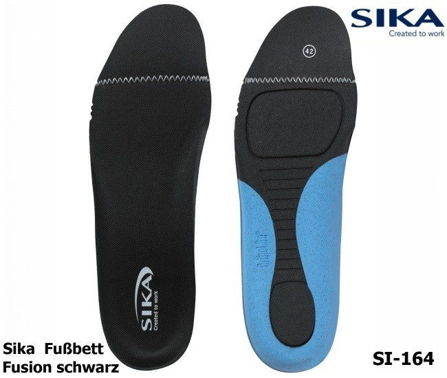 SIKA Berufsschuhe 19511 FUSION O1 schwarz ohne Zehenschutzkappe