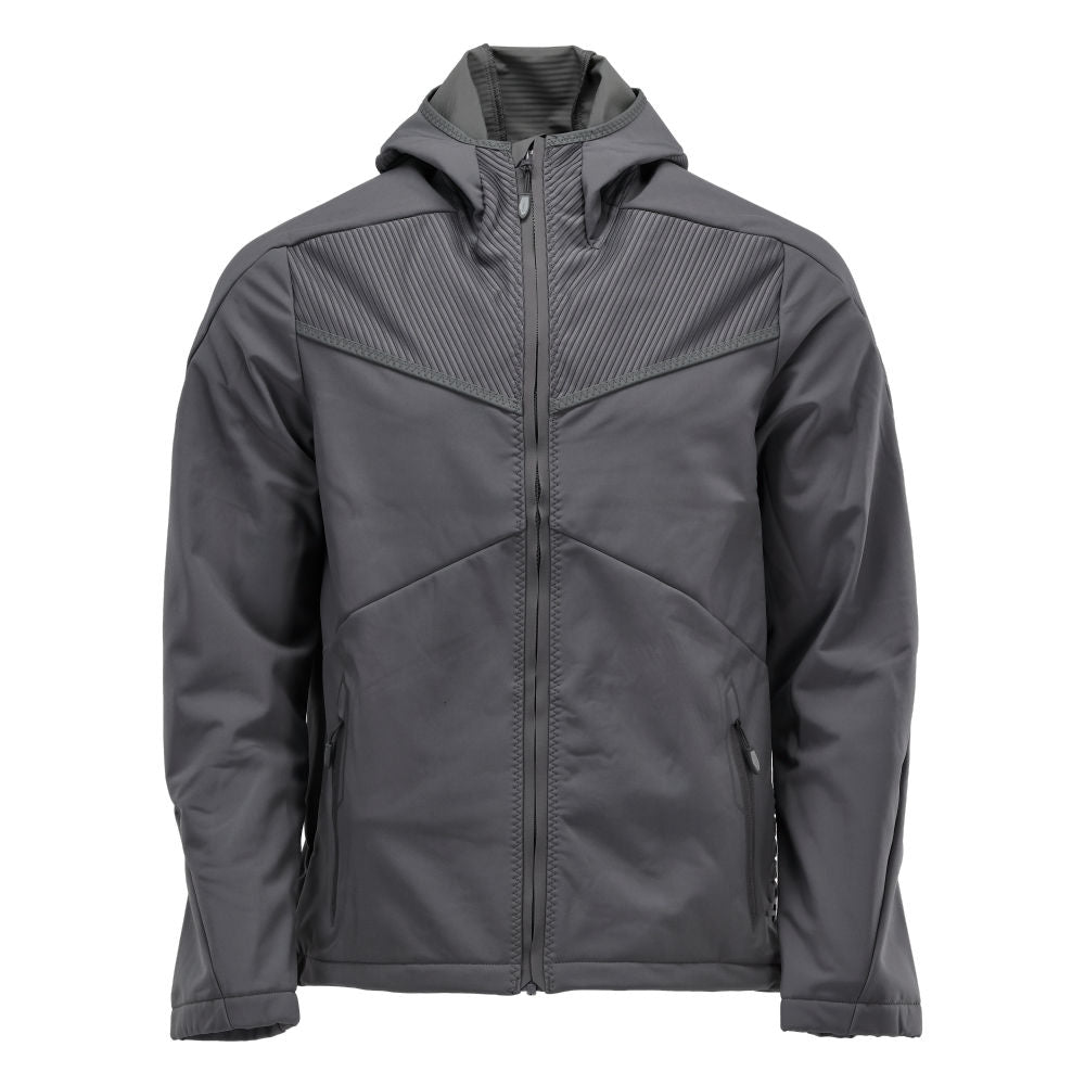 MASCOT Softshelljacke mit Kapuze 22102-649, Farbe Anthrazitgrau