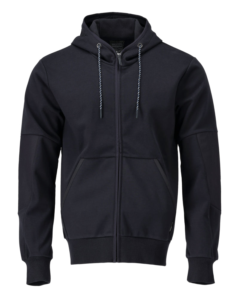 MASCOT Kapuzenpullover mit winddichter Membran 22386-365, Farbe Schwarzblau