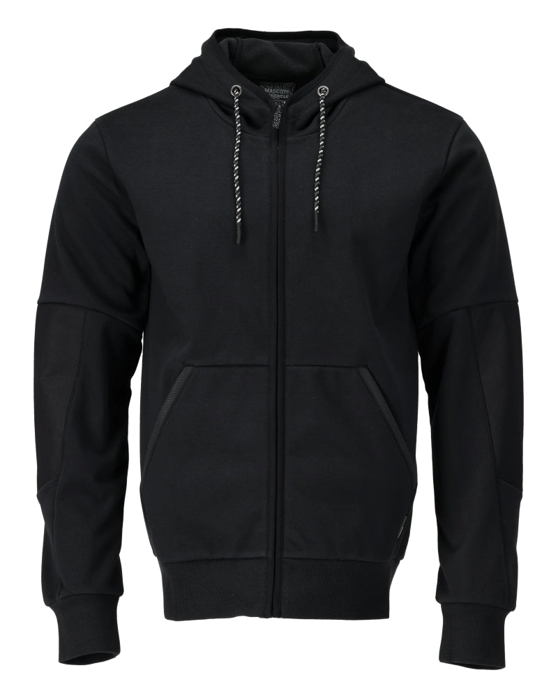 MASCOT Kapuzenpullover mit winddichter Membran 22386-365, Farbe Schwarz