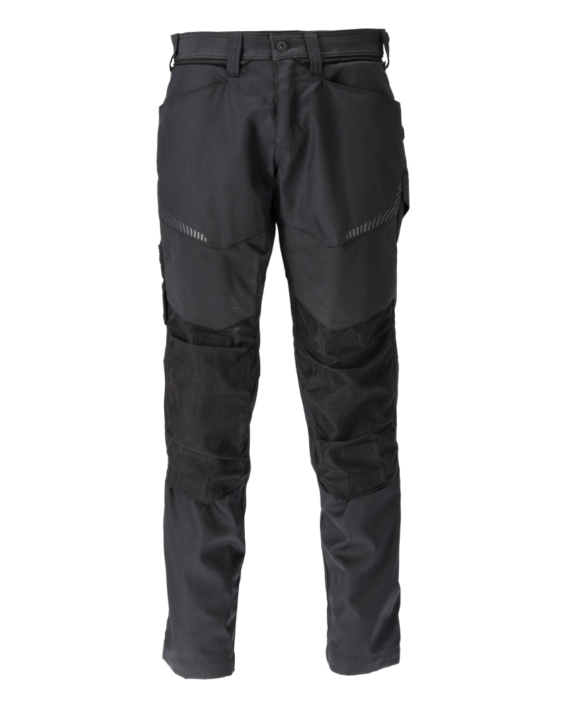 MASCOT Hose mit Knietaschen 22479-230, Farbe Schwarz