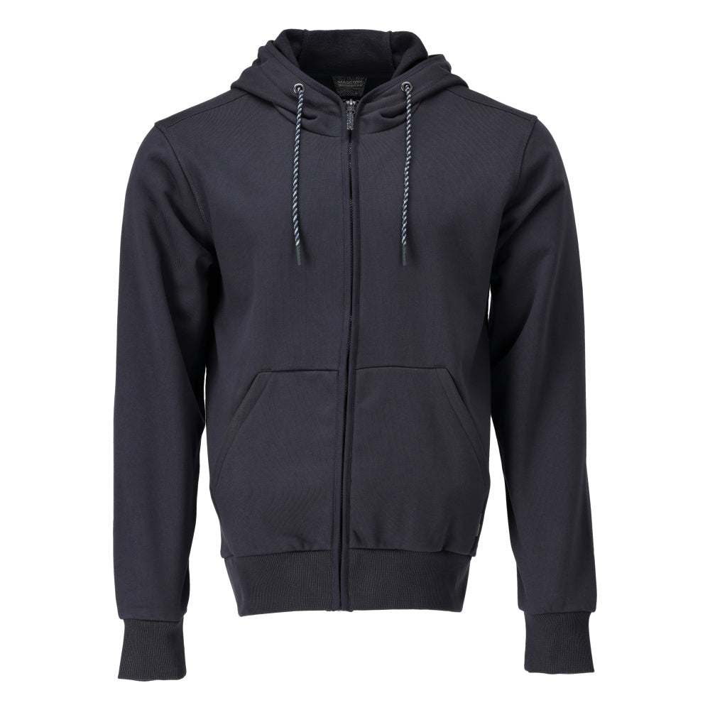 MASCOT Kapuzenpullover mit Reißverschluss 22486-378 – Schwarzblau