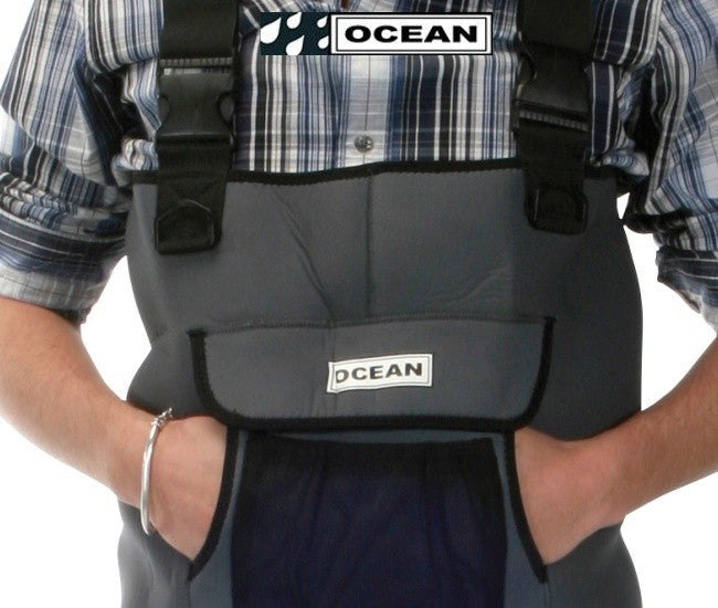 Neoprenwathose OCEAN, mit Knieverstärkung