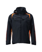 MASCOT Hardshelljacke 23001-231, Farbe Schwarzblau/Hi-vis Orange
