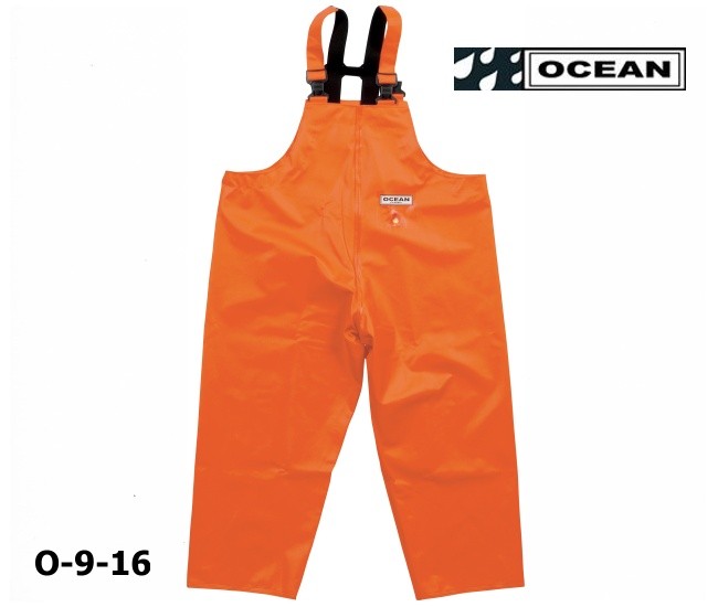 Fischerei-Regen-Latzhose OCEAN CLASSIC weites Modell 030050