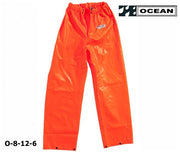 Fischer Regenhose Ölzeug Ocean 8-12 orange 010057
