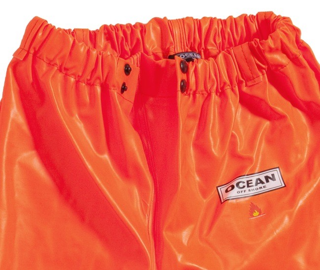 Fischer Regenhose Ölzeug Ocean 8-12 orange 010057