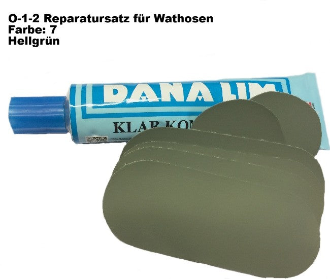 Reparaturset für Wathosen, Seestiefel, Ölzeug 170002