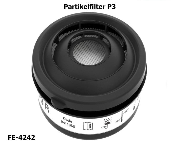 P3 - Atemschutzfilter, Partikelfilter, Atemschutz P3, EN 143, Rundgewinde EN 148-1