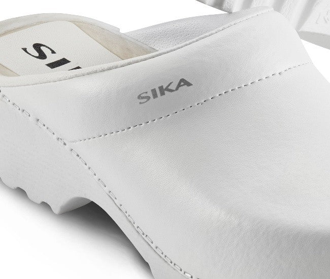 Sika Clogs 148 Traditionell offen schwarz oder weiß othopädisches Holzfußbett