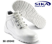 Sika Sicherheitshochschuh 19242 FUSION S2 , Schnürstiefel, Alukappe, weiß