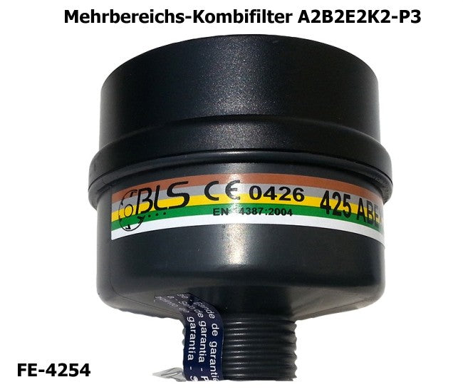 Atemschutz, Mehrbereichs Kombi-Atemschutzfilter A2 B2 E2 K2-P3