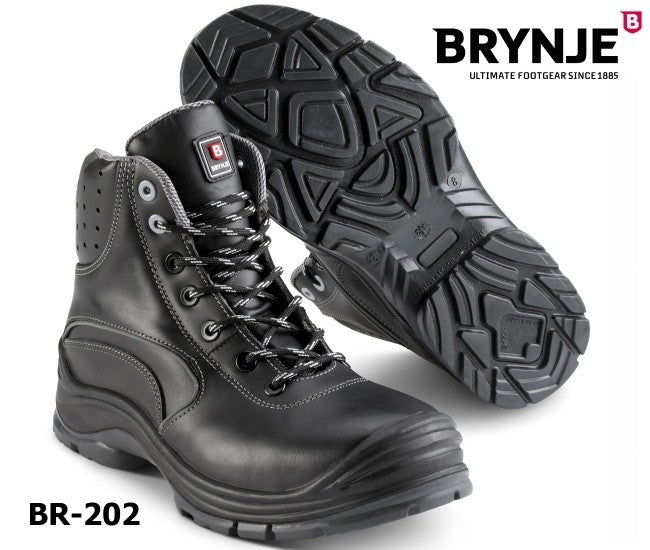S3 Sicherheits-Schnürstiefel 100 % Metallfrei, SRC Brynje 202 Force Boot