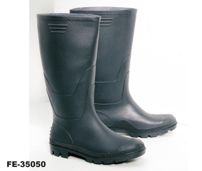 PVC Gummistiefel Standard schwarz, preiswerter Gummistiefel für die Landwirtschaft