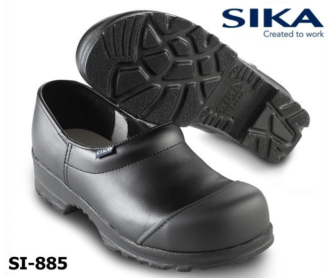 SIKA Sicherheitsclog 885 FLEX LBS S2 schwarz oder weiß geschlossen