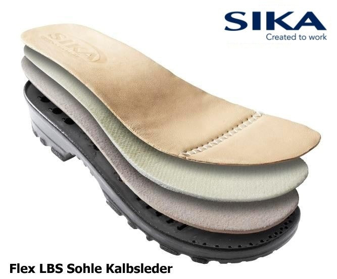 SIKA Sicherheitsclog 885 FLEX LBS S2 schwarz oder weiß geschlossen