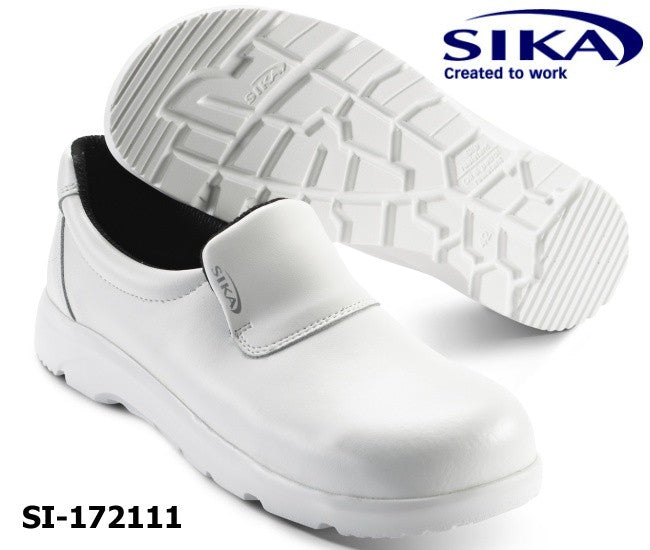SIKA Sicherheitsschuh S2 weiß oder schwarz 172111 OPTIMAX Schlupfschuh