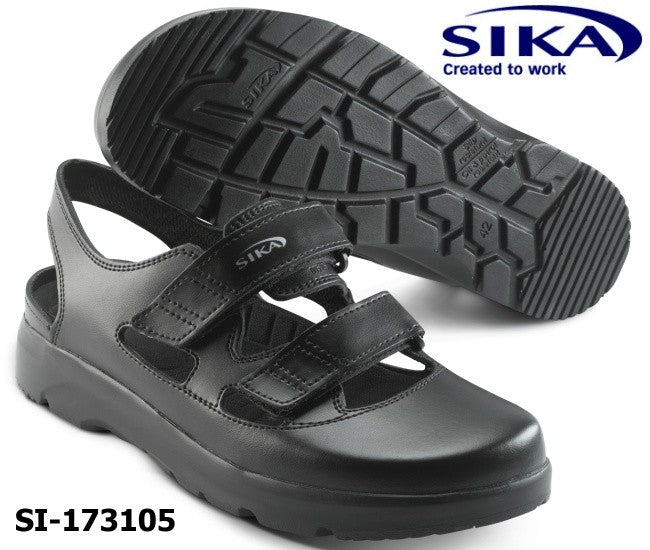 SIKA Berufssandale OPTIMAX 173105 OB  Medizin / Pflege / Küche weiß oder schwarz