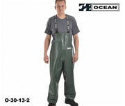 Fischerei - Latzhose, Ocean 30-13 Off Shore Olive 030017