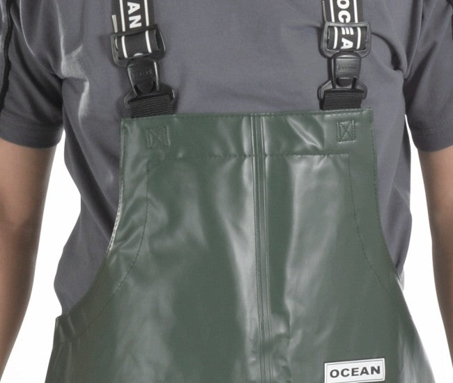 Fischerei - Latzhose, Ocean 30-13 Off Shore Olive 030017