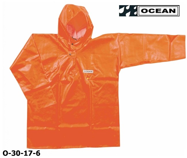 OCEAN Offshore, 30-17- Fischerei-Regenbekleidung, Ölhemd orange