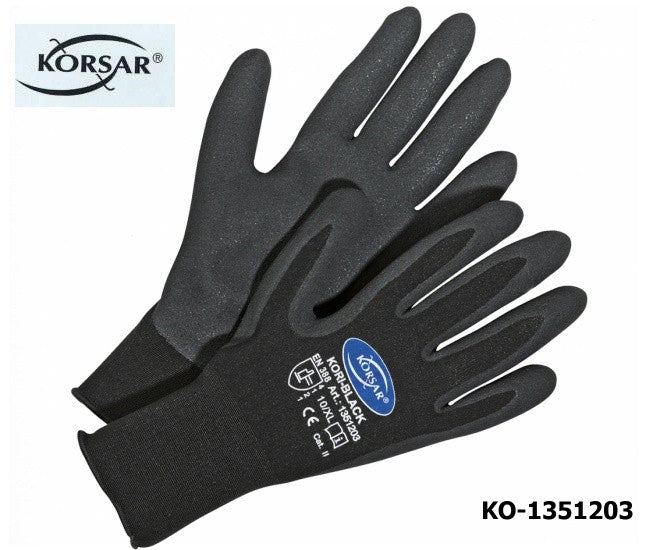 Schutzhandschuhe Montagehandschuhe 12 Paar Kori-Black Korsar® verschleißfest