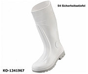 Sicherheitsstiefel S4 weiß mit Stahlkappe