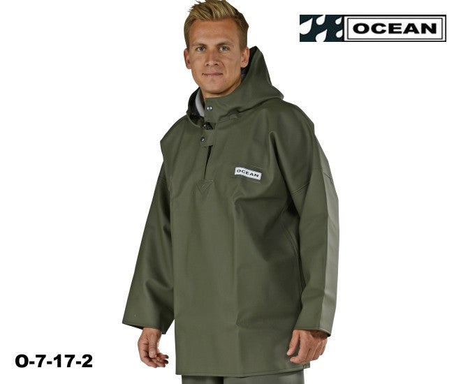 OCEAN Heavy Duty Ölzeug Regen Fischerbluse