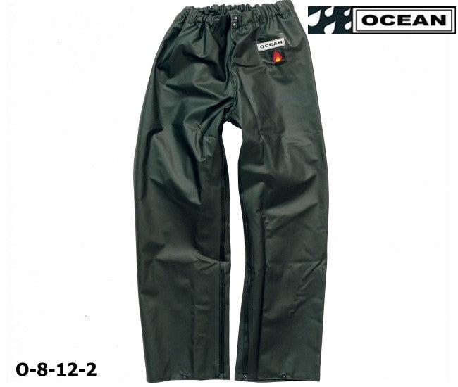 Fischer Regenhose Ocean Ölzeug  8-12 olivgrün 010057