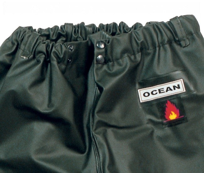 Fischer Regenhose Ocean Ölzeug  8-12 olivgrün 010057