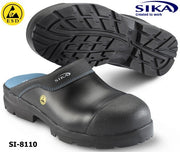 Sika Clog 8110 ESD Modell Flex Light SB SRA Clog - offener Sicherheitsclog mit Alukappe