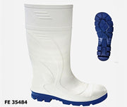 S4 PU-Stiefel VITAN weiß, leicht, besonders rutschhemmend EN ISO 20345 S4 CI SRC